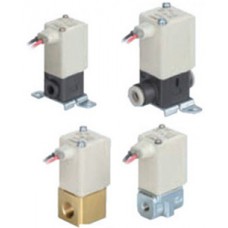 SMC solenoid valve 2 Port VDW10/12/14, Compact Direct Operated 2 Port Solenoid Valve for Air/Water/Medium Vacuum, Single Unit